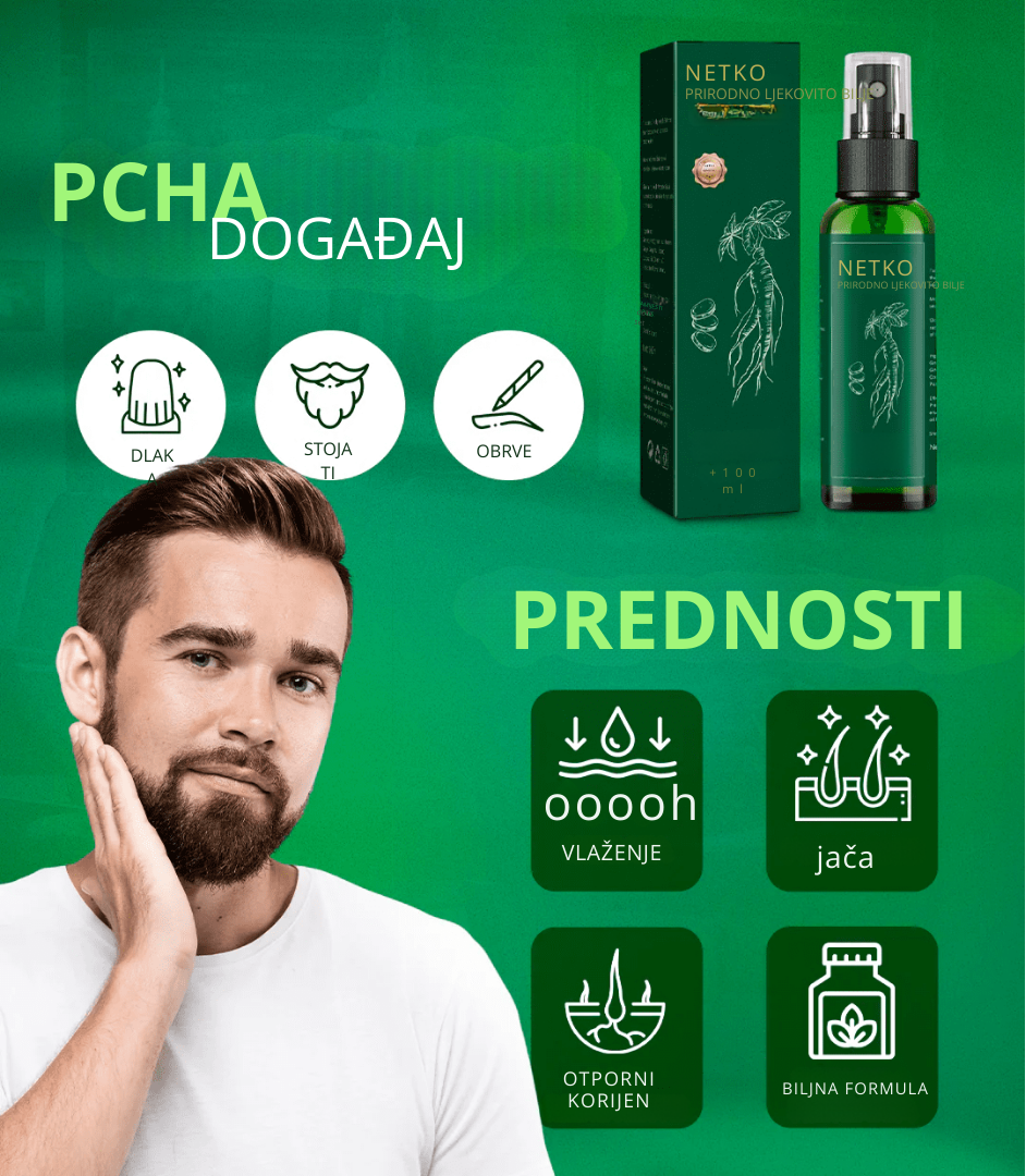 Elhoe Hair Growth - 2x1: Kontrola rasta i gubitka kose - 100% prirodno